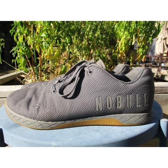 NOBULL Outwork Shoes Mens 13 Gray Sneakers SuperFabric No Bull Athletic Gym main image 8